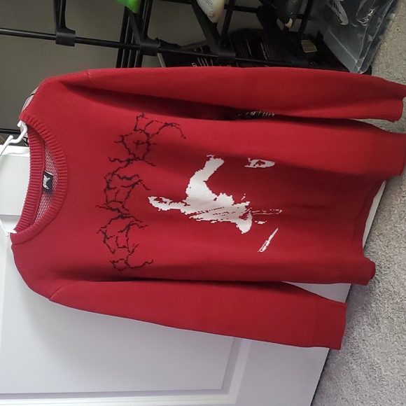 Revenge Heavyweight Knit David And Goliath Sweater Size XL